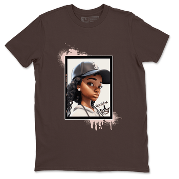 11s WMNS Neapolitan shirt to match jordans Queen sneaker tees Air Jordan 11 Neapolitan SNRT Sneaker Tees Sneaker Matching Shirt Unisex Dark Chocolate 2 T-Shirt