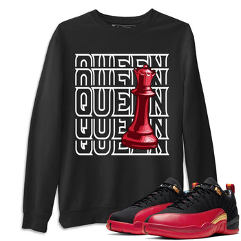 Jordan 12 Super Bowl Sneaker Match Tees Queen Sneaker Tees Jordan 12 Super Bowl Sneaker Release Tees Unisex Shirts