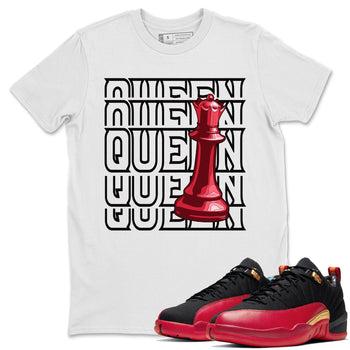 Jordan 12 Super Bowl Sneaker Match Tees Queen Sneaker Tees Jordan 12 Super Bowl Sneaker Release Tees Unisex Shirts