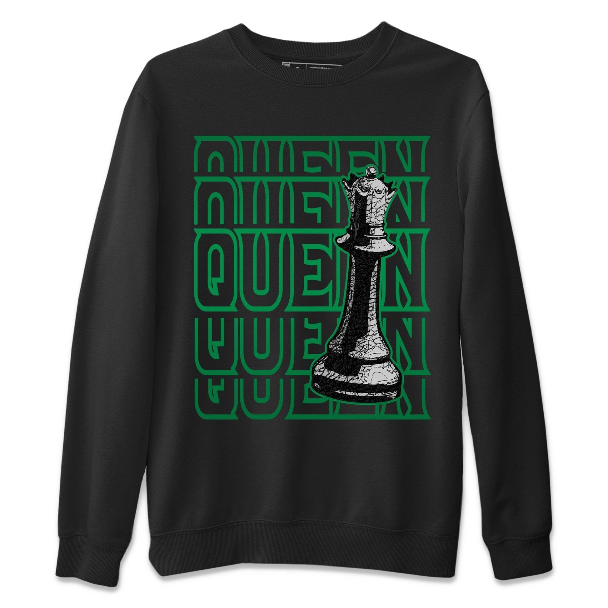 Jordan 3 Pine Green Sneaker Match Tees Queen Sneaker Tees Jordan 3 Pine Green Sneaker Release Tees Unisex Shirts