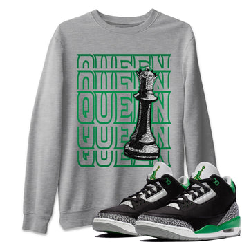 Jordan 3 Pine Green Sneaker Match Tees Queen Sneaker Tees Jordan 3 Pine Green Sneaker Release Tees Unisex Shirts