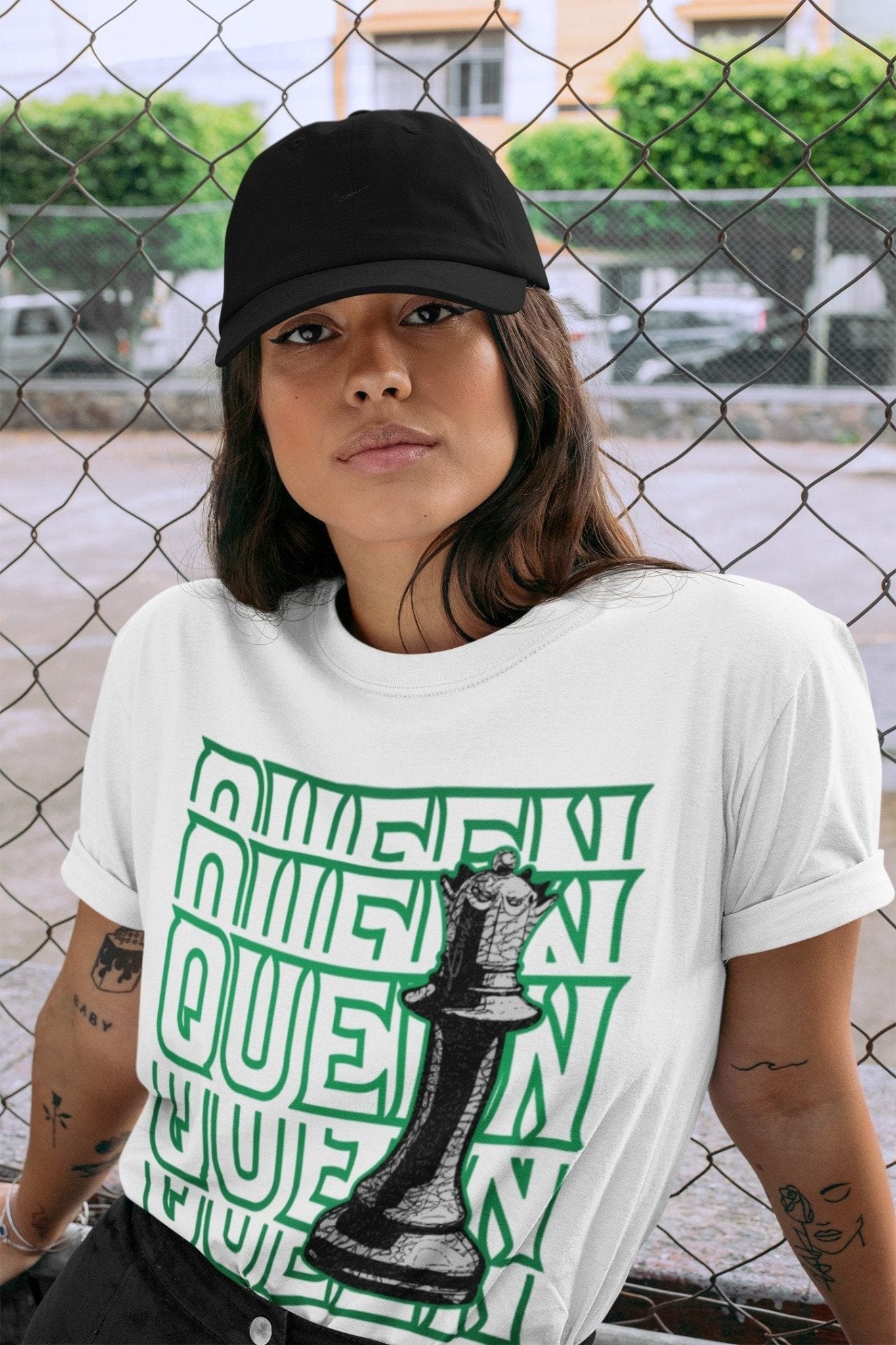 Jordan 3 Pine Green Sneaker Match Tees Queen Sneaker Tees Jordan 3 Pine Green Sneaker Release Tees Unisex Shirts