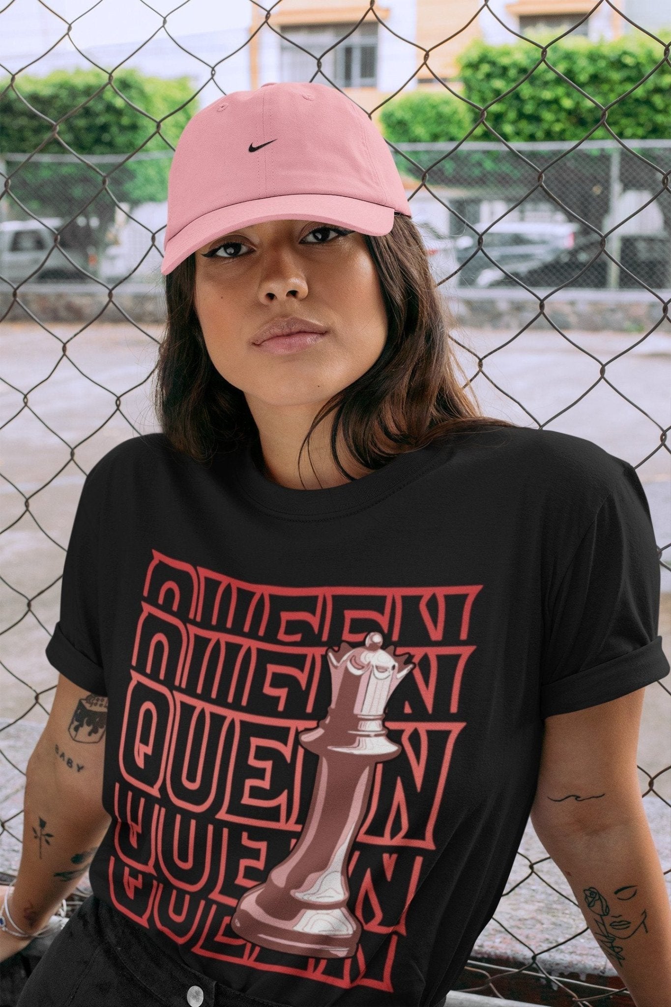 Jordan 3 Rust Pink Sneaker Match Tees Queen Sneaker Tees Jordan 3 Rust Pink Sneaker Release Tees Unisex Shirts