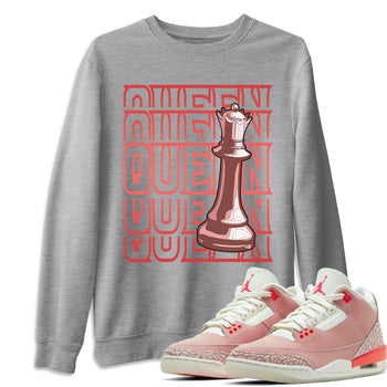 Jordan 3 Rust Pink Sneaker Match Tees Queen Sneaker Tees Jordan 3 Rust Pink Sneaker Release Tees Unisex Shirts