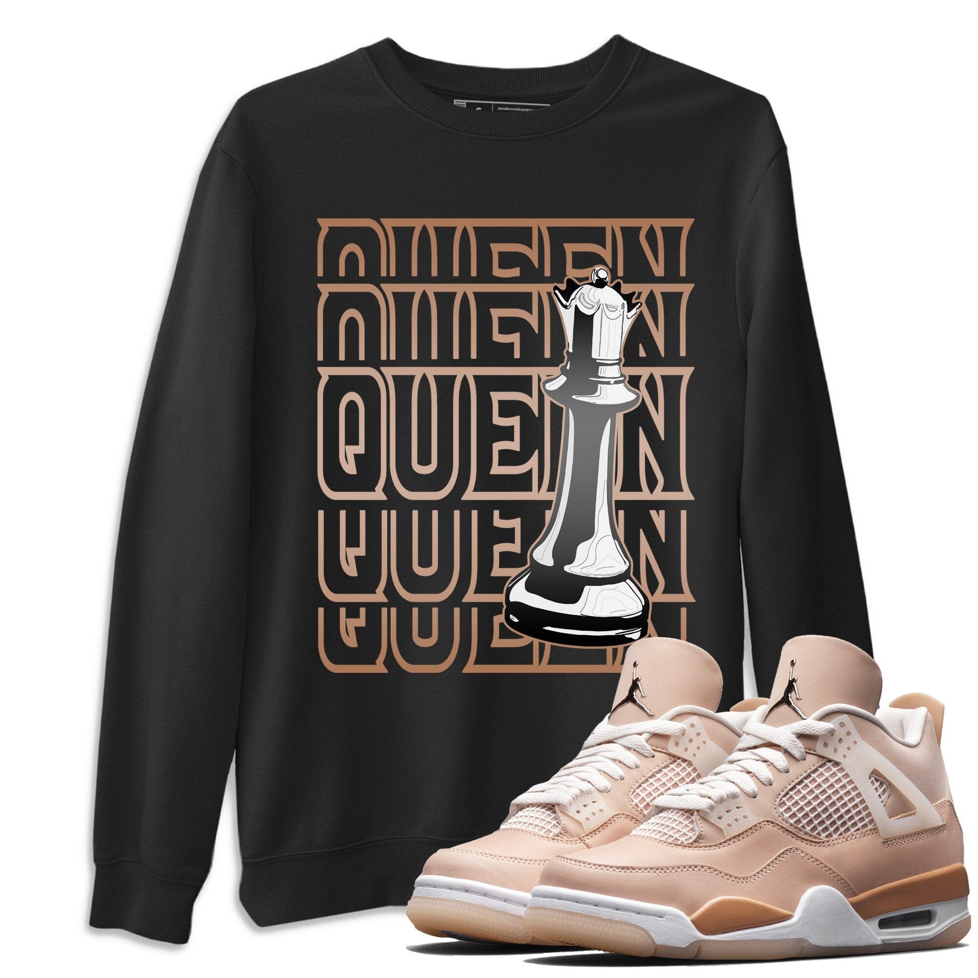 Jordan 4 Shimmer Sneaker Match Tees Queen Sneaker Tees Jordan 4 Shimmer Sneaker Release Tees Unisex Shirts