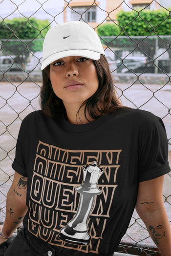 Jordan 4 Shimmer Sneaker Match Tees Queen Sneaker Tees Jordan 4 Shimmer Sneaker Release Tees Unisex Shirts