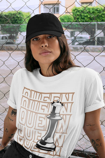 Jordan 4 Shimmer Sneaker Match Tees Queen Sneaker Tees Jordan 4 Shimmer Sneaker Release Tees Unisex Shirts