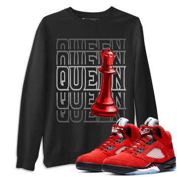 Jordan 5 Raging Bull Sneaker Match Tees Queen Sneaker Tees Jordan 5 Raging Bull Sneaker Release Tees Unisex Shirts