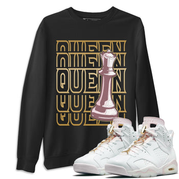 Jordan 6 Gold Hoops Sneaker Match Tees Queen Sneaker Tees Jordan 6 Gold Hoops Sneaker Release Tees Unisex Shirts