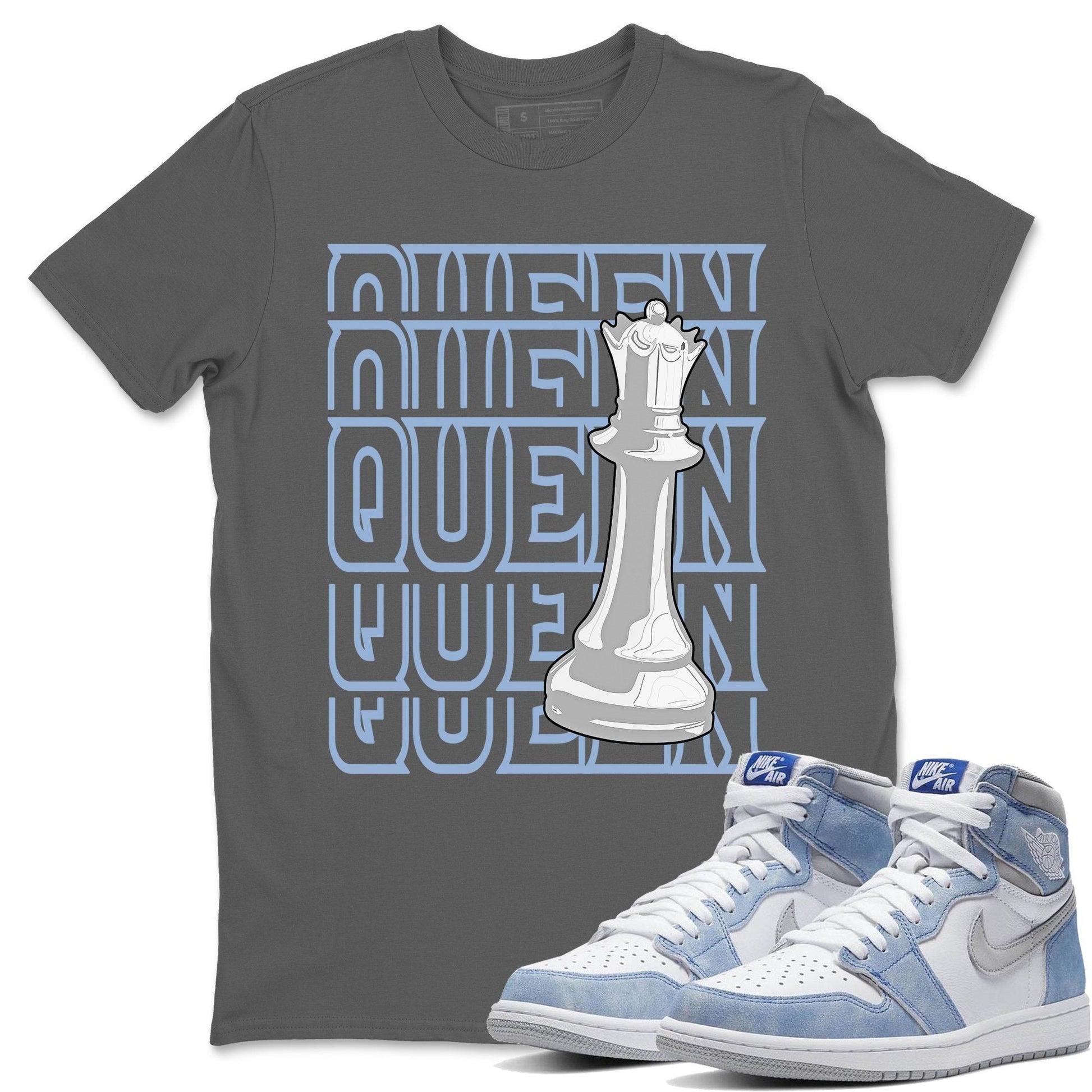 Jordan 1 Hyper Royal Sneaker Match Tees Queen Sneaker Tees Jordan 1 Hyper Royal Sneaker Release Tees Unisex Shirts