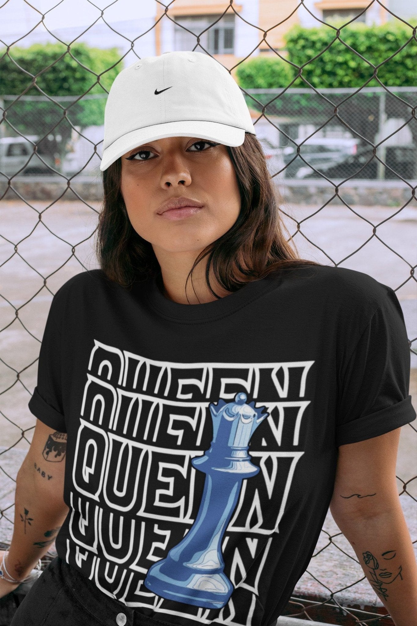 Jordan 1 University Blue Sneaker Match Tees Queen Sneaker Tees Jordan 1 University Blue Sneaker Release Tees Unisex Shirts