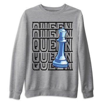Jordan 1 University Blue Sneaker Match Tees Queen Sneaker Tees Jordan 1 University Blue Sneaker Release Tees Unisex Shirts