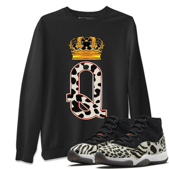 Jordan 11 Animal Instinct Sneaker Match Tees Queen Crown Sneaker Tees Jordan 11 Animal Instinct Sneaker Release Tees Unisex Shirts