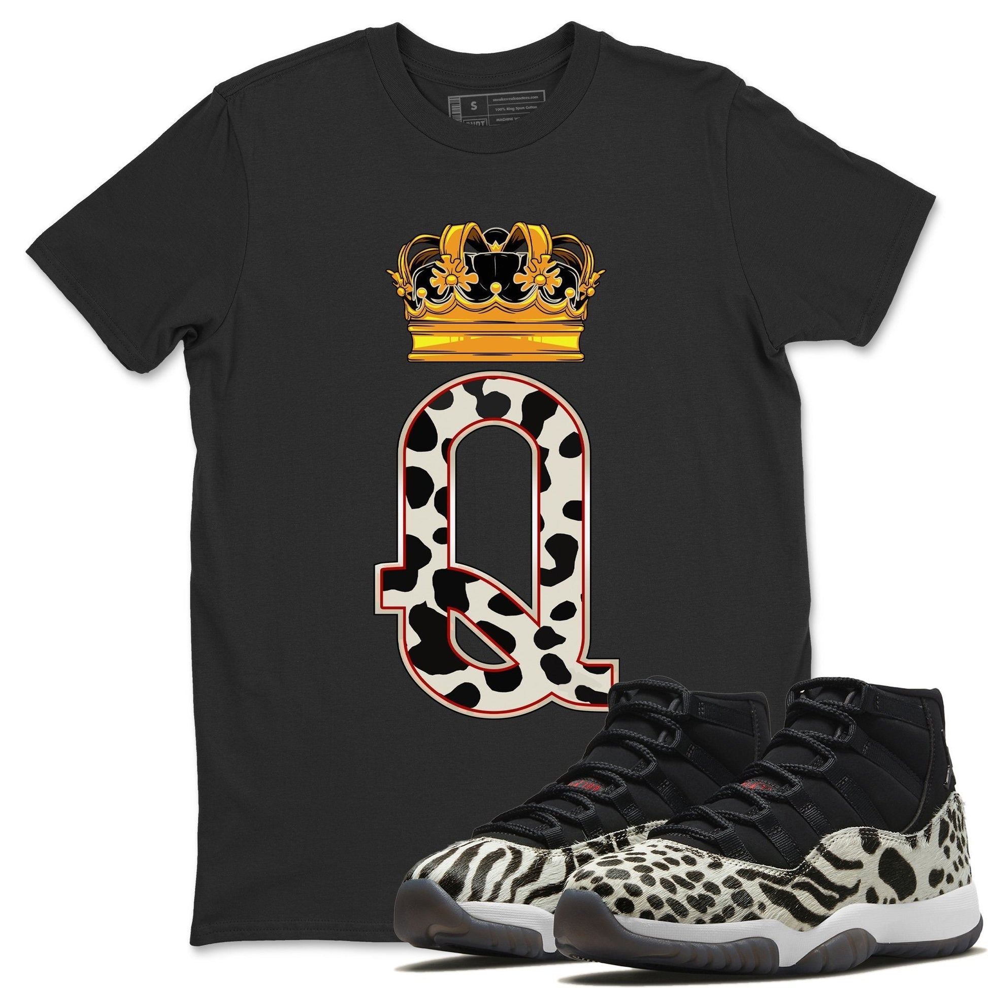 Jordan 11 Animal Instinct Sneaker Match Tees Queen Crown Sneaker Tees Jordan 11 Animal Instinct Sneaker Release Tees Unisex Shirts