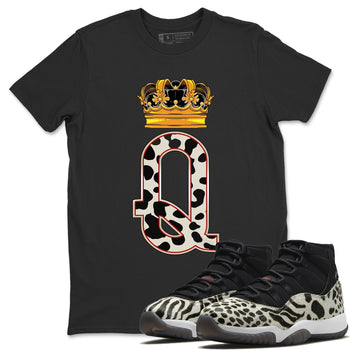 Jordan 11 Animal Instinct Sneaker Match Tees Queen Crown Sneaker Tees Jordan 11 Animal Instinct Sneaker Release Tees Unisex Shirts