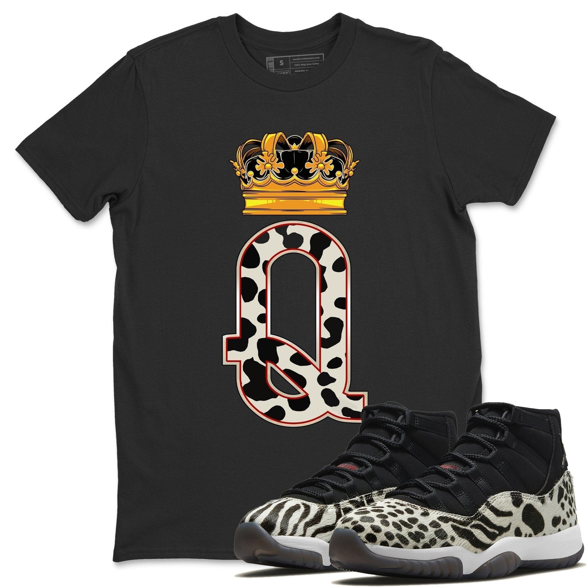 Jordan 11 Animal Instinct Sneaker Match Tees Queen Crown Sneaker Tees Jordan 11 Animal Instinct Sneaker Release Tees Unisex Shirts