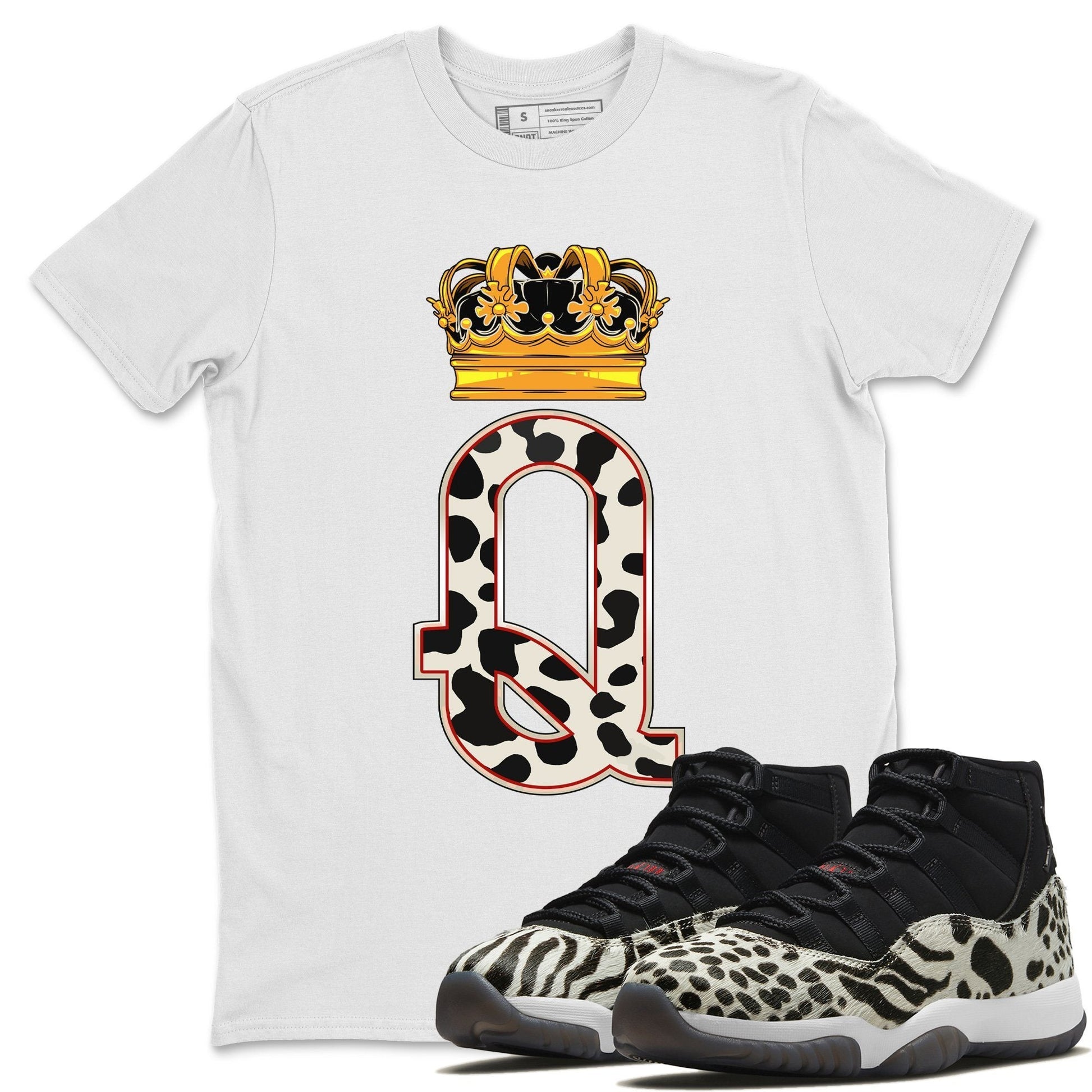 Jordan 11 Animal Instinct Sneaker Match Tees Queen Crown Sneaker Tees Jordan 11 Animal Instinct Sneaker Release Tees Unisex Shirts