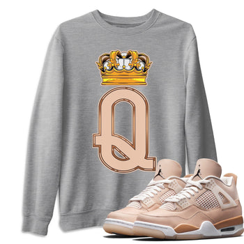 Jordan 4 Shimmer Sneaker Match Tees Queen Crown Sneaker Tees Jordan 4 Shimmer Sneaker Release Tees Unisex Shirts
