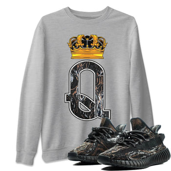 Yeezy 350 MX Rock Sneaker Match Tees Queen Crown Sneaker Tees Yeezy 350 MX Rock Sneaker Release Tees Unisex Shirts