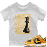 Dunk Championship Goldenrod Sneaker Match Tees Queen Sneaker Tees Dunk Championship Goldenrod Sneaker Release Tees Kids Shirts