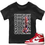 Jordan 1 Newstalgia Sneaker Match Tees Queen Sneaker Tees Jordan 1 Newstalgia Sneaker Release Tees Kids Shirts