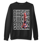 Jordan 1 Newstalgia Sneaker Match Tees Queen Sneaker Tees Jordan 1 Newstalgia Sneaker Release Tees Unisex Shirts