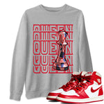 Jordan 1 Newstalgia Sneaker Match Tees Queen Sneaker Tees Jordan 1 Newstalgia Sneaker Release Tees Unisex Shirts
