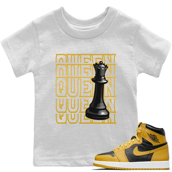 Jordan 1 Pollen Sneaker Match Tees Queen Sneaker Tees Jordan 1 Pollen Sneaker Release Tees Kids Shirts