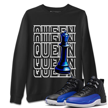 Jordan 12 Hyper Royal Sneaker Match Tees Queen Sneaker Tees Jordan 12 Hyper Royal Sneaker Release Tees Unisex Shirts