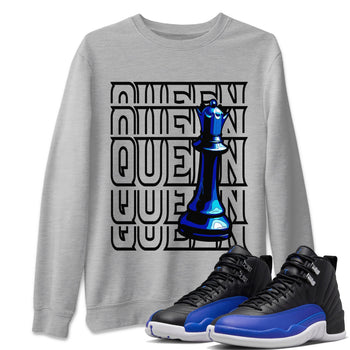 Jordan 12 Hyper Royal Sneaker Match Tees Queen Sneaker Tees Jordan 12 Hyper Royal Sneaker Release Tees Unisex Shirts