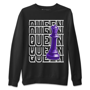 Jordan 13 Court Purple Sneaker Match Tees Queen Sneaker Tees Jordan 13 Court Purple Sneaker Release Tees Unisex Shirts