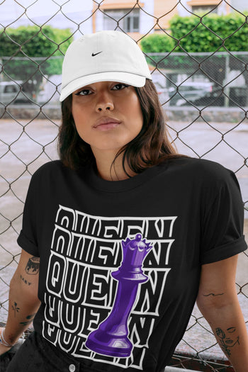 Jordan 13 Court Purple Sneaker Match Tees Queen Sneaker Tees Jordan 13 Court Purple Sneaker Release Tees Unisex Shirts