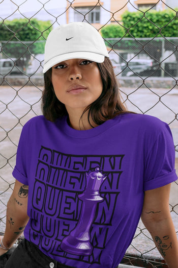 Jordan 13 Court Purple Sneaker Match Tees Queen Sneaker Tees Jordan 13 Court Purple Sneaker Release Tees Unisex Shirts