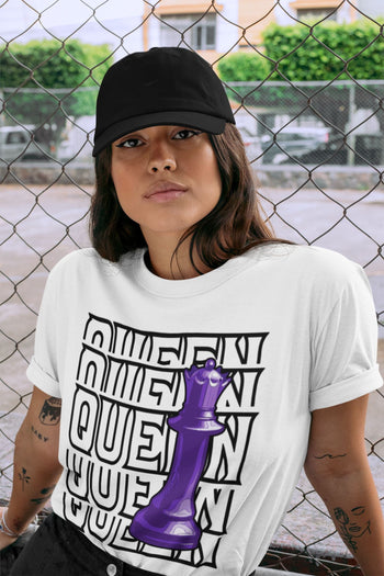 Jordan 13 Court Purple Sneaker Match Tees Queen Sneaker Tees Jordan 13 Court Purple Sneaker Release Tees Unisex Shirts