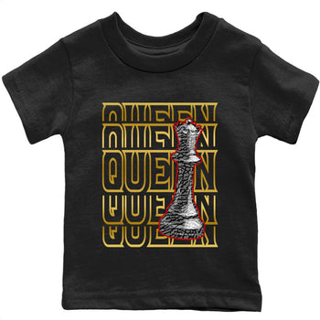 Jordan 3 Black Gold Sneaker Match Tees Queen Sneaker Tees Jordan 3 Black Gold Sneaker Release Tees Kids Shirts