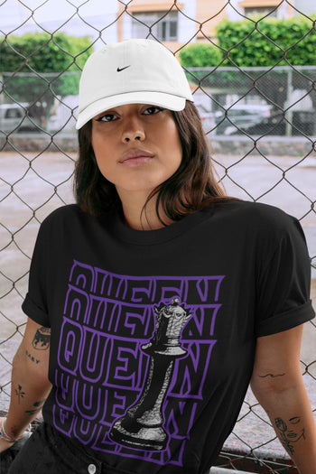 Jordan 3 Dark Iris Sneaker Match Tees Queen Sneaker Tees Jordan 3 Dark Iris Sneaker Release Tees Unisex Shirts