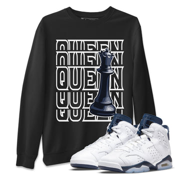 Jordan 6 Midnight Navy Sneaker Match Tees Queen Sneaker Tees Jordan 6 Midnight Navy Sneaker Release Tees Unisex Shirts