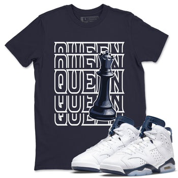 Jordan 6 Midnight Navy Sneaker Match Tees Queen Sneaker Tees Jordan 6 Midnight Navy Sneaker Release Tees Unisex Shirts