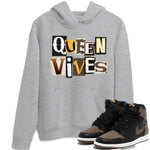 Jordan 1s Palomino shirt to match jordans Queen Vibes sneaker tees Air Jordan 1 Palomino SNRT Sneaker Release Tees Unisex Heather Grey 1 T-Shirt