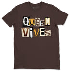 Jordan 1s Palomino shirt to match jordans Queen Vibes sneaker tees Air Jordan 1 Palomino SNRT Sneaker Release Tees Unisex Dark Chocolate 2 T-Shirt