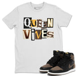 Jordan 1s Palomino shirt to match jordans Queen Vibes sneaker tees Air Jordan 1 Palomino SNRT Sneaker Release Tees Unisex White 1 T-Shirt