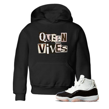 Air Jordan 11 Neapolitan shirt to match jordans Queen Vibes sneaker tees Jordan 11 WMNS Neapolitan SNRT Sneaker Release Tees Baby Toddler Black 1 T-Shirt