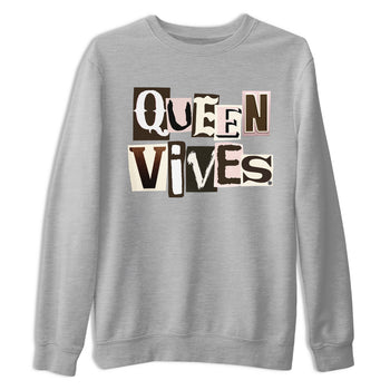 Air Jordan 11 Neapolitan shirt to match jordans Queen Vibes sneaker tees Jordan 11 WMNS Neapolitan SNRT Sneaker Release Tees Unisex Heather Grey 2 T-Shirt