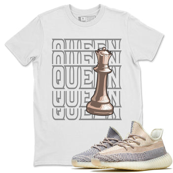 Yeezy 350 Ash Pearl Sneaker Match Tees Queen Sneaker Tees Yeezy 350 Ash Pearl Sneaker Release Tees Unisex Shirts