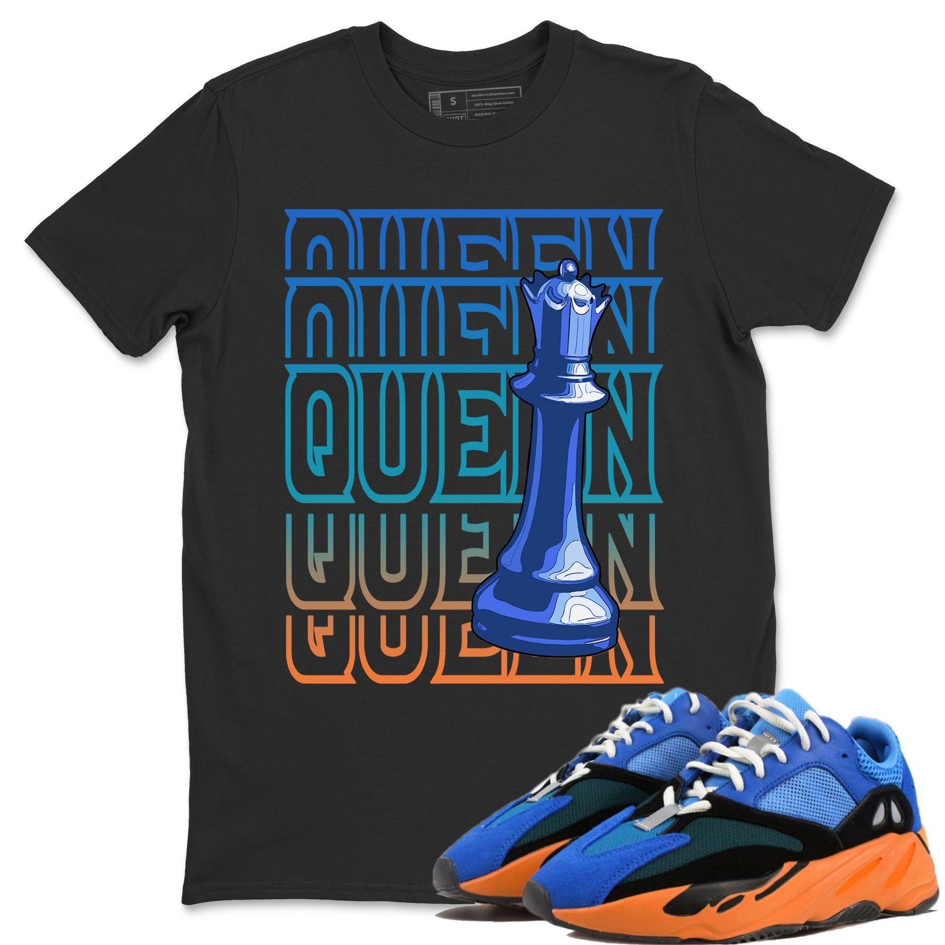 Yeezy 700 Bright Blue Sneaker Match Tees Queen Sneaker Tees Yeezy 700 Bright Blue Sneaker Release Tees Unisex Shirts