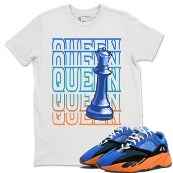 Yeezy 700 Bright Blue Sneaker Match Tees Queen Sneaker Tees Yeezy 700 Bright Blue Sneaker Release Tees Unisex Shirts