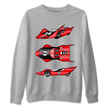 Air Jordan 1 Satin Bred Sneaker Match Tees Race Car Sneaker Tees Jordan 1 High OG Satin Bred Sneaker Release Tees Unisex Shirts Heather Grey 2