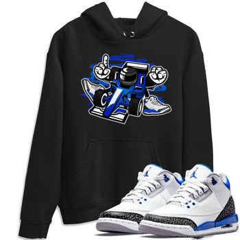 Jordan 3 Racer Blue Sneaker Match Tees Racer Sneaker Tees Jordan 3 Racer Blue Sneaker Release Tees Unisex Shirts