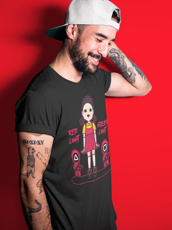 Jordan 4 Red Thunder Sneaker Match Tees Red Light Green Light Sneaker Tees Jordan 4 Red Thunder Sneaker Release Tees Unisex Shirts