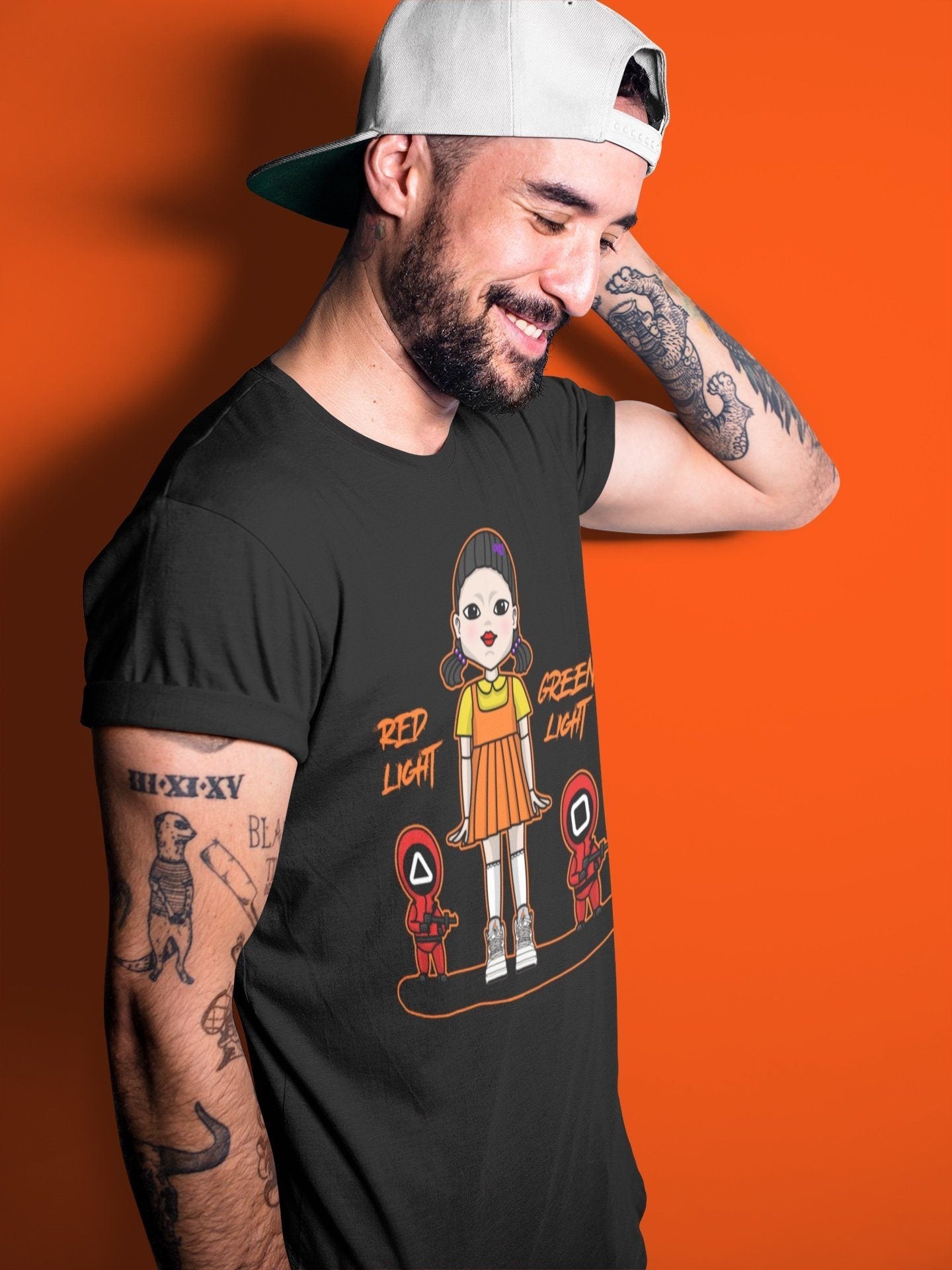 Jordan 5 Shattered Backboard Sneaker Match Tees Red Light Green Light Sneaker Tees Jordan 5 Shattered Backboard Sneaker Release Tees Unisex Shirts